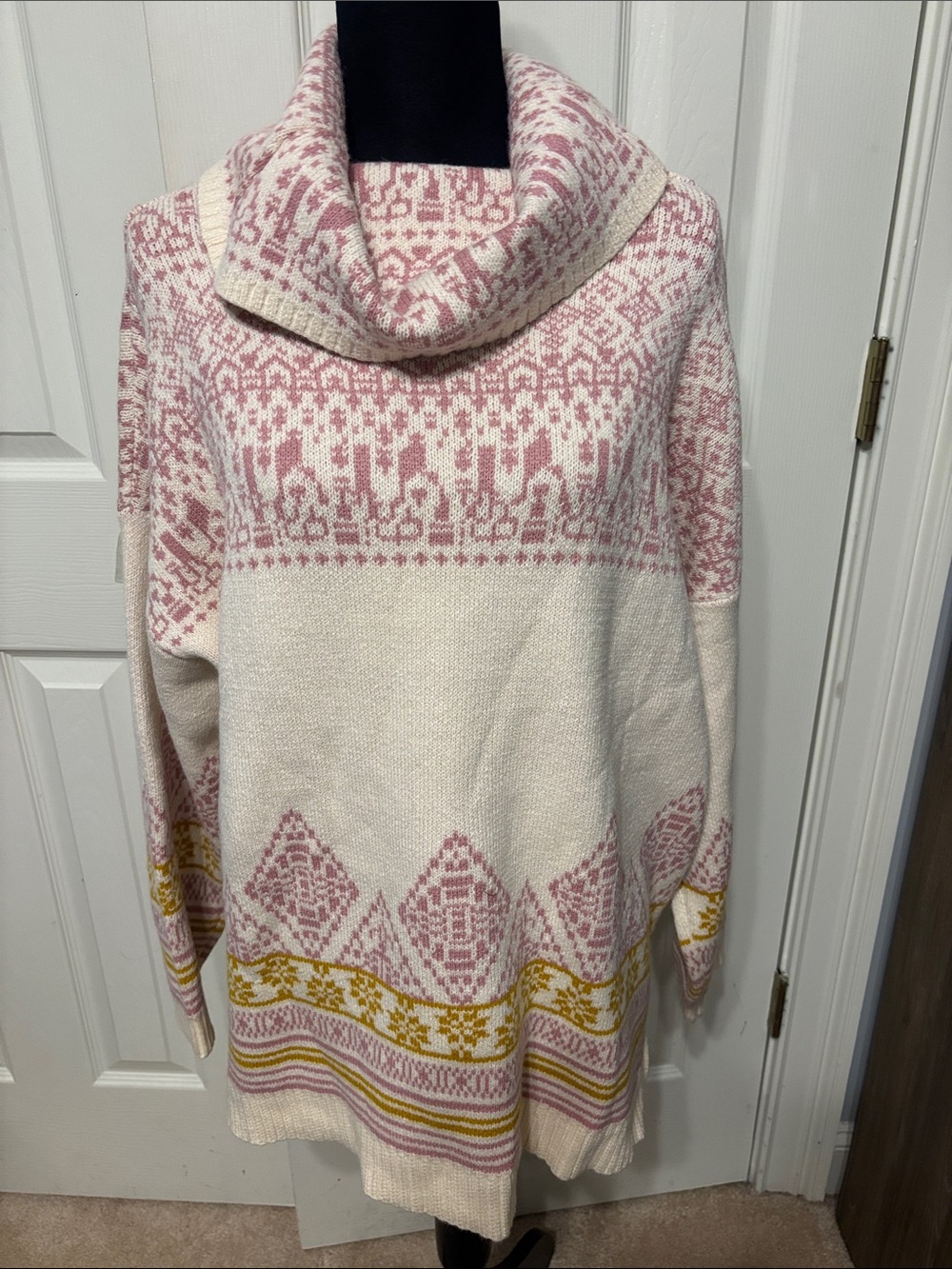 BloomChic Cowl Neck Plus Sweater